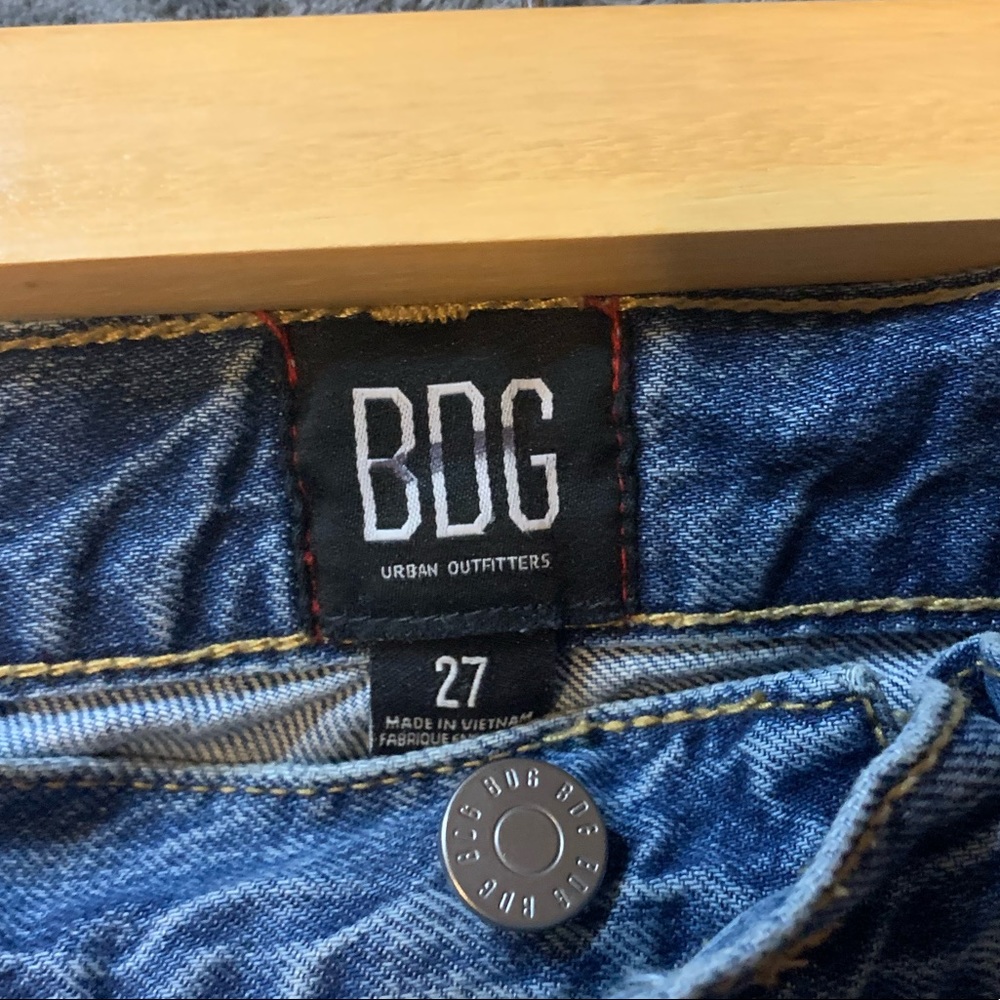 BDG URBAN OUTFITTERS pleated jeans, size 27 - Picture 2 of 4